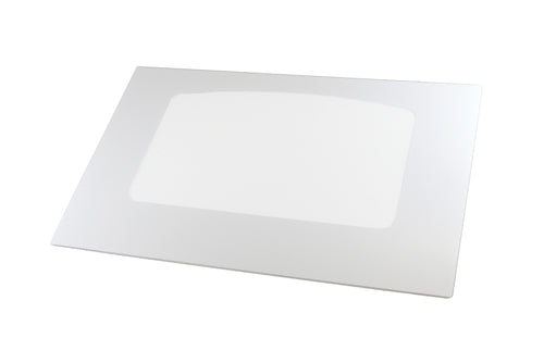 GE WS01L07858 Range Outer Oven Door Panel & Glass, White