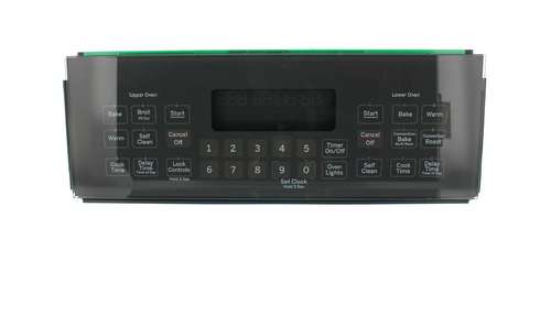 GE WS01F06249 Range Glass Touch User Interface Board, Black