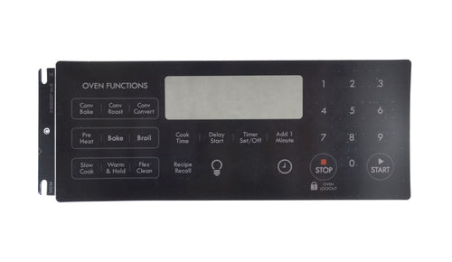 Frigidaire 316352207 Range Oven Membrane Switch, Black
