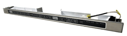 Whirlpool WPW10481112 Dishwasher Control Panel, Stainless