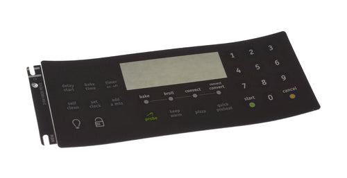 Frigidaire 316419828 Range Oven Membrane Switch, Black