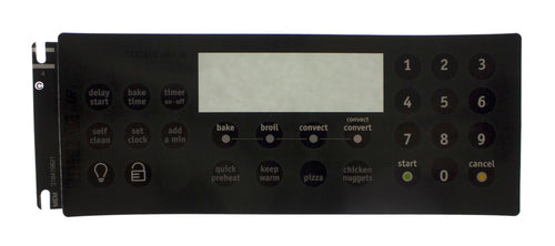 Frigidaire 316419821 Range Oven Membrane Switch, Black