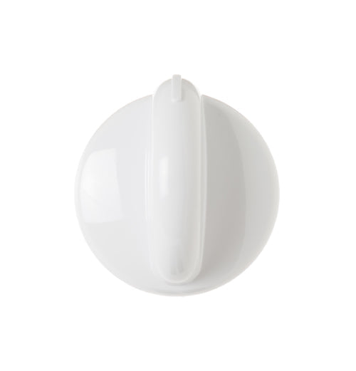 GE WG02L01405 Range Burner Control Knob, White