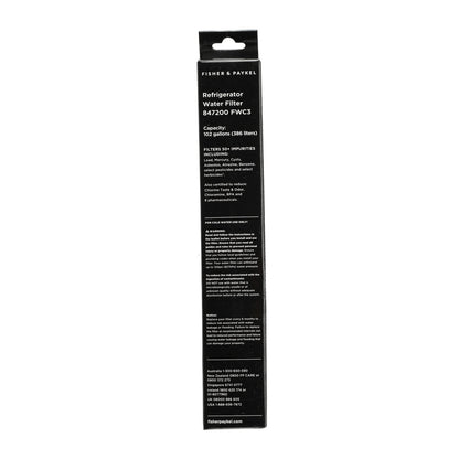 847200 Fisher & Paykel / DCS Refrigerator Water Cartridge Filter Fisher & Paykel