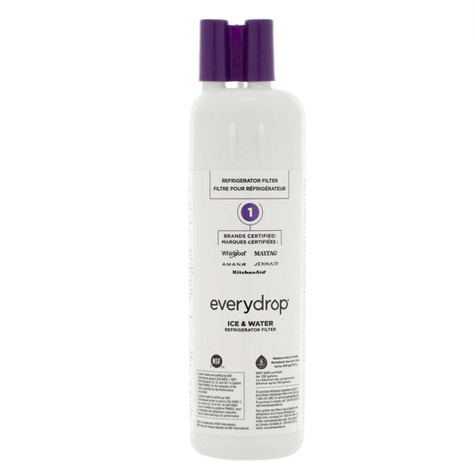 Whirlpool EDR1RXD1B Everydrop Refrigerator Water Filter, #1 / W10295370A Whirlpool