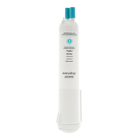 Whirlpool EDR3RXD1B Everydrop Refrigerator Water Filter, #3/4396841P/4396710P Whirlpool