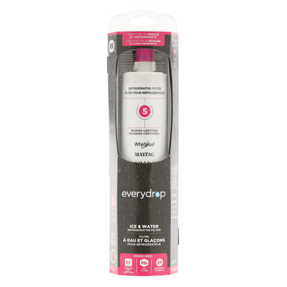 Whirlpool EDR5RXD1B Everydrop Refrigerator Water Filter, #5/4396508P/4396510P Whirlpool