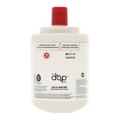 Whirlpool EDR7D1B Everydrop Refrigerator Water Filter, #7/Ukf7003 Whirlpool