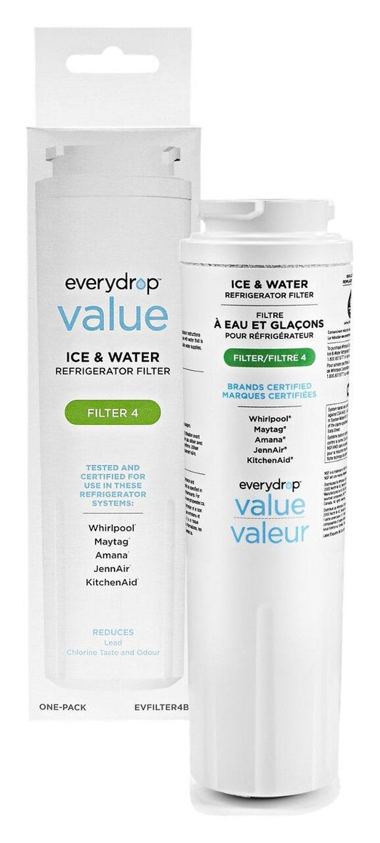 Whirlpool EVFILTER4B everydrop® value Refrigerator Water Filter 4 Whirlpool