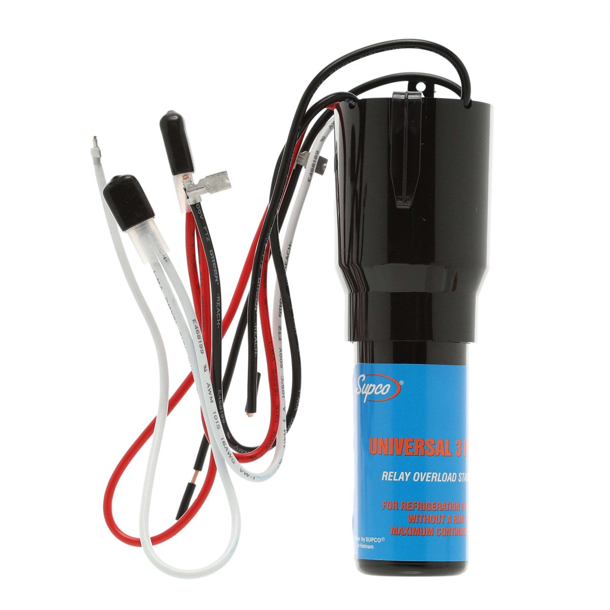 Universal URCO410 Refrigerator 3 'N 1 Relay, Overload & Start Capacitor Combo Supco