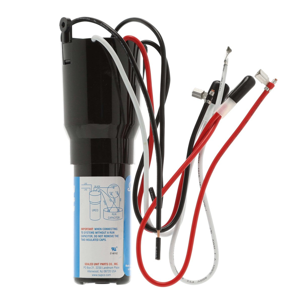 Universal URCO410 Refrigerator 3 'N 1 Relay, Overload & Start Capacitor Combo Supco