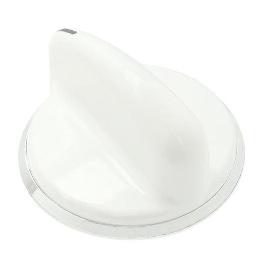 WW02F00278 GE Dryer Control Knob Assembly, White/Chrome GE - General Electric